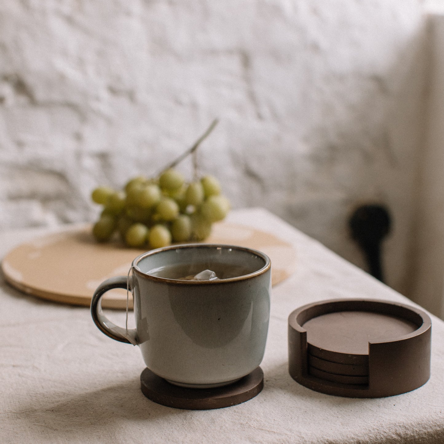 Slow Mornings Coaster set