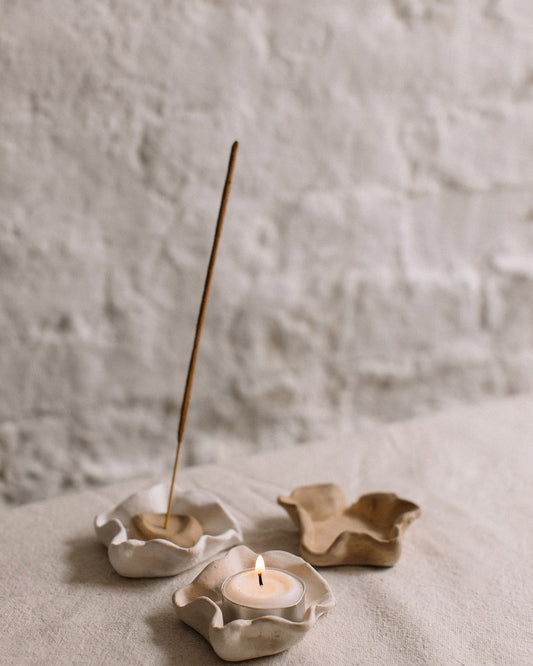 Molten tealight holders