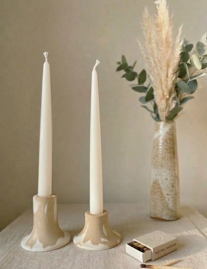 Tapered dinner candles