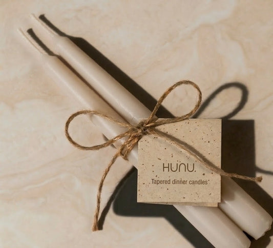 Tapered dinner candles